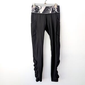 Lululemon Speed Tight *Cozy Leggings with ruched legs in size 4